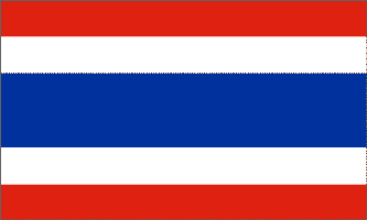 Thailand 3ft x 5ft Country Flag