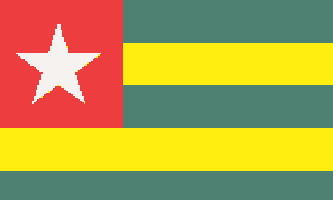 Togo 3ft x 5ft Country Flag