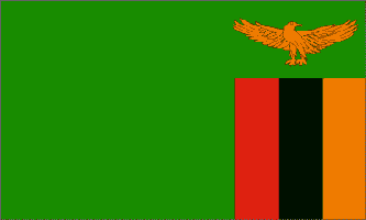 Zambia 3ft x 5ft Country Flag