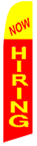 Now Hiring Swooper Flag