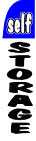 Self Storage Swooper Flag