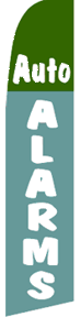 Auto Alarms Swooper Flag