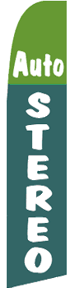 Auto Stereo Swooper Flag