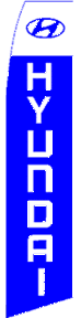 Hyundai Swooper Flag