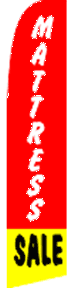 Mattress Sale Swooper Flag