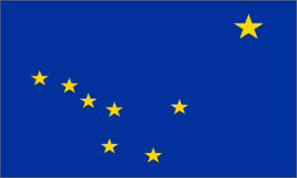 Alaska State 3ft x 5ft Flag