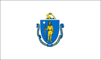 Massacusetts State 3ft x 5ft Flag