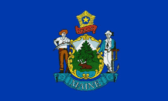 Maine State 3ft x 5ft Flag