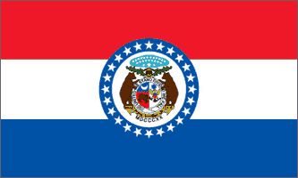 Missouri State 3ft x 5ft Flag