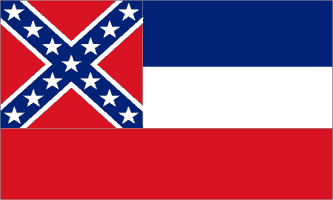Mississippi State 3ft x 5ft Flag