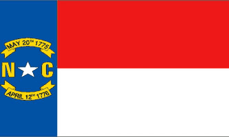 North Carolina State 3ft x 5ft Flag