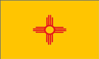 New Mexico State 3ft x 5ft Flag