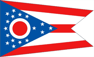 Ohio State 3ft x 5ft Flag