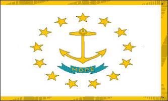 Rhode Island State 3ft x 5ft Flag