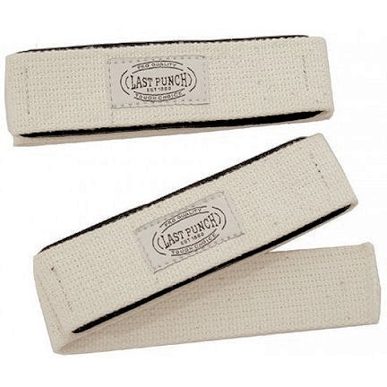 Weight Lifting Straps White