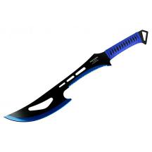 24" Blue 2 Tone Blade Sword with Sheath Stainless