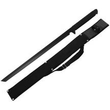 26" Stainless Steel Ninja Black Sword with Sheath