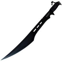 27" Black Ninja Sword Striker Collectible Stainless Steel Combat