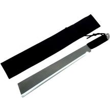 20" Machete Full Tang with Black Sheath And Strap