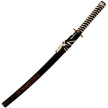 40.5" Collectible Black Carbon Steel Ninja Samurai Sword