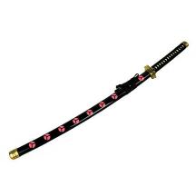 41" Black and Pink Collectible Katana Samurai Sword Peace Design