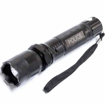 2 Million Volt Stun Gun & Flashlight Alum.