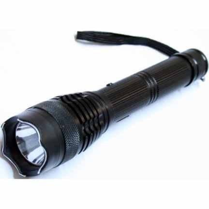 4 Million Volt Stun Gun & Flashlight Alum.