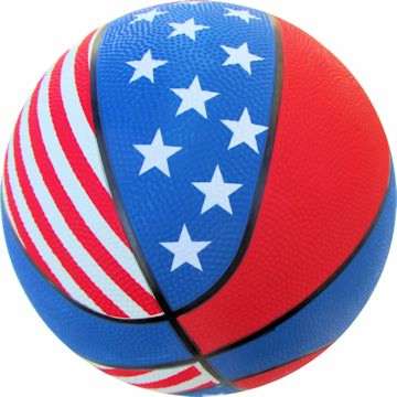 American Flag Basketball
