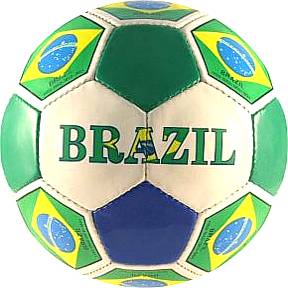 Full Size Soccer Ball 2Ply Brazil