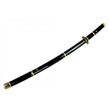 41" Black and Gold Collectible Katana Samurai Sword
