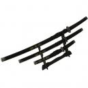 3 Pc Black Ying Yang symbol Wholesale Sword Set